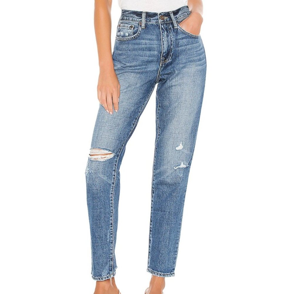 PISTOLA Presley High Rise Vintage '90s Roller Straight Jean